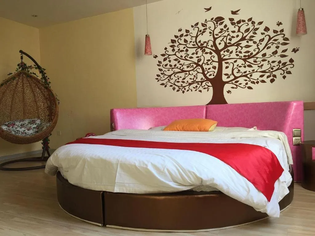 Bed in Kaibin International Hotel Jingdezhen