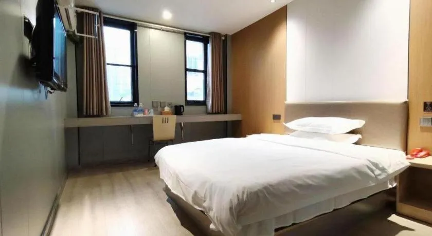 Bed in Kaibin International Hotel Jingdezhen