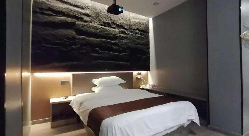 Bed in Kaibin International Hotel Jingdezhen