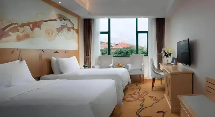 Bed in Vienna Classic Hotel Zhangzhou Longchi Center Bed in Vienna Classic Hotel Zhangzhou Longchi Center