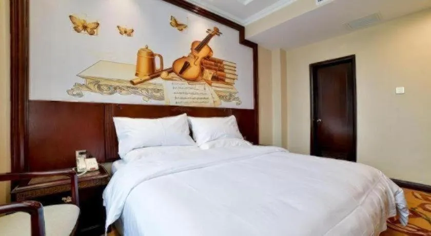 Bed in Vienna Classic Hotel Zhangzhou Longchi Center