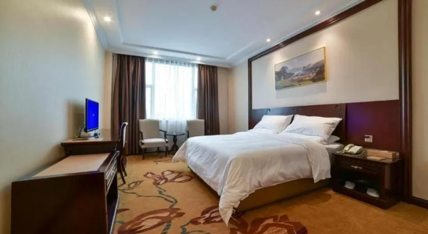 Bed in Vienna Classic Hotel Zhangzhou Longchi Center