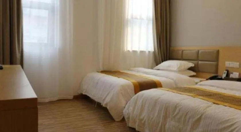 Bed in Shell Shanghai Jiading Nanxiang Town Minzhu Street Hotel