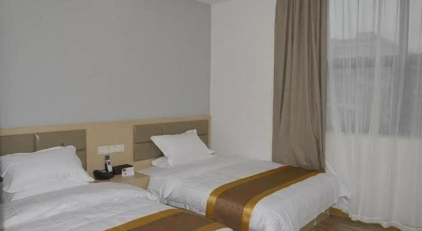 Bed in Shell Shanghai Jiading Nanxiang Town Minzhu Street Hotel