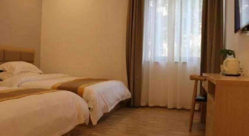 Bed in Shell Shanghai Jiading Nanxiang Town Minzhu Street Hotel