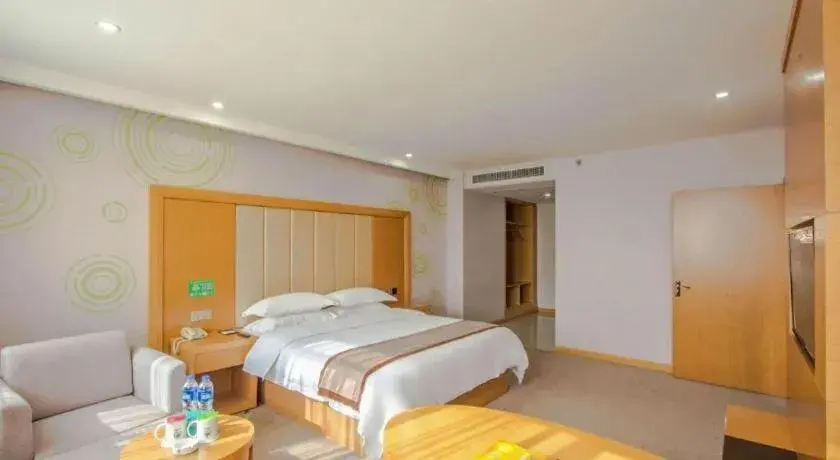 Bed in GreenTree Inn Tongxiang Chongfuzhen World Fur Center Branch Bed in GreenTree Inn Tongxiang Chongfuzhen World Fur Center Branch