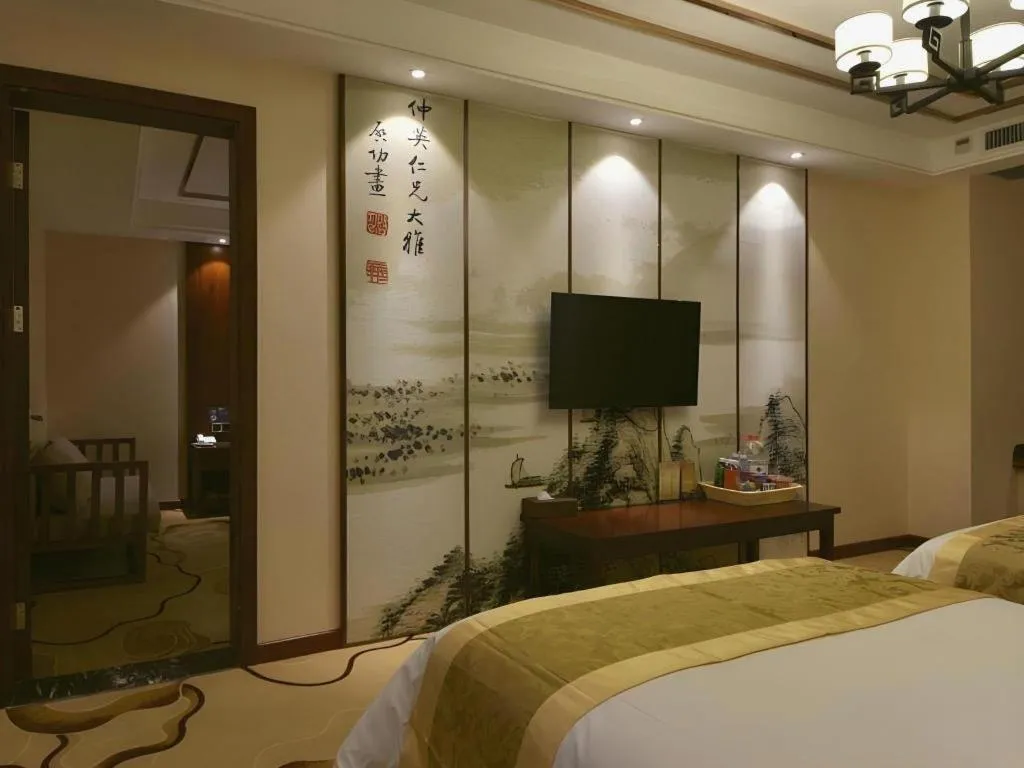 Bed in GreenTree Eastern Hotel Handan Daming Bus Station