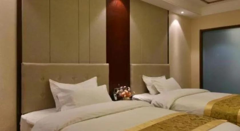 Bed in GreenTree Eastern Hotel Handan Daming Bus Station