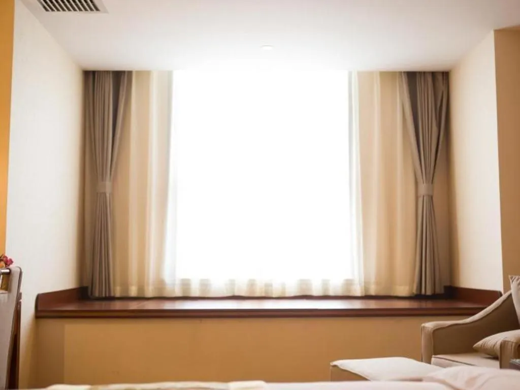 Bed in GreenTree Eastern Hotel Handan Daming Bus Station