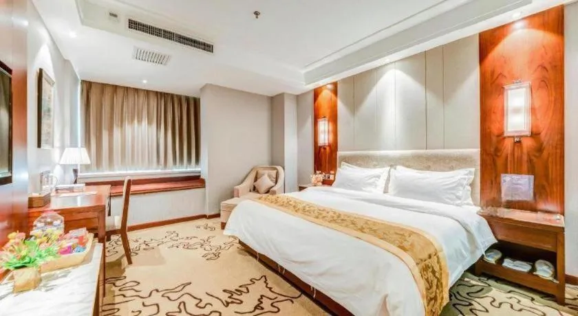 Bed in GreenTree Eastern Hotel Handan Daming Bus Station