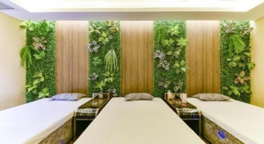 Bed in GreenTree Eastern Hotel Handan Daming Bus Station