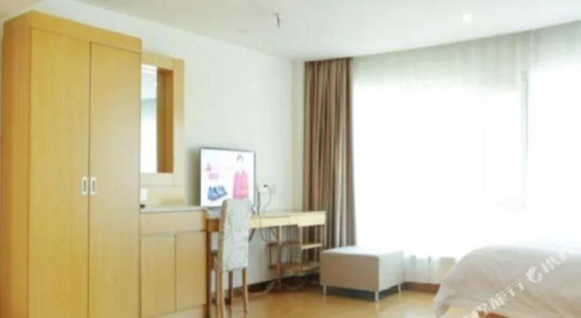 Bed in GreenTree Inn Binzhou Bus Station