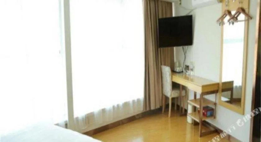 Bed in GreenTree Inn Binzhou Bus Station