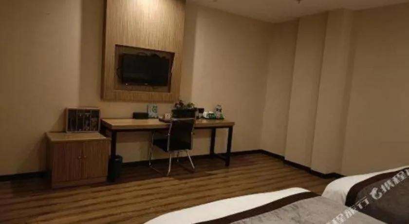 Bed in GreenTree Alliance Ningbo South Train Station Shunde Road Hotel