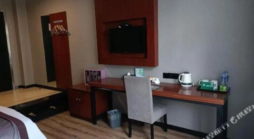 Bed in GreenTree Alliance Ningbo South Train Station Shunde Road Hotel