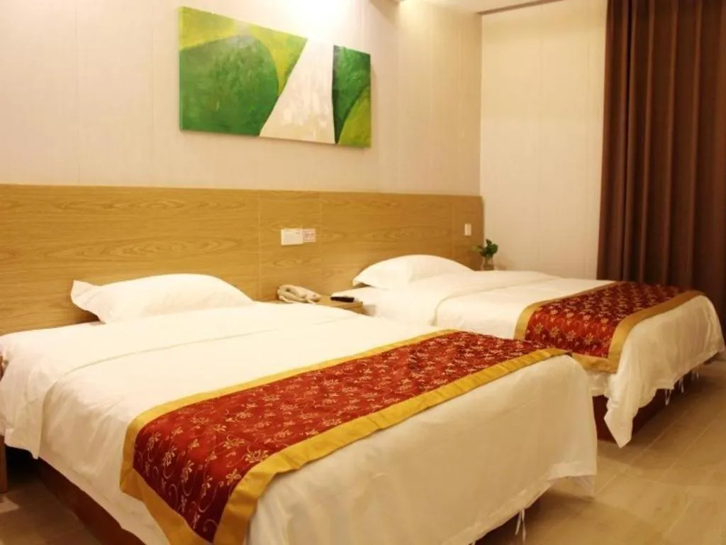 Bed in Shell Shanghai Yangpu District Shuangyang Road Hotel