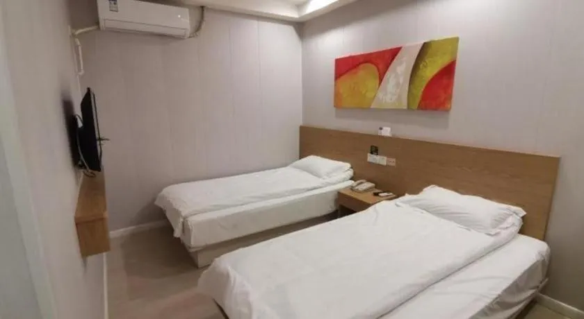 Bed in Shell Shanghai Yangpu District Shuangyang Road Hotel