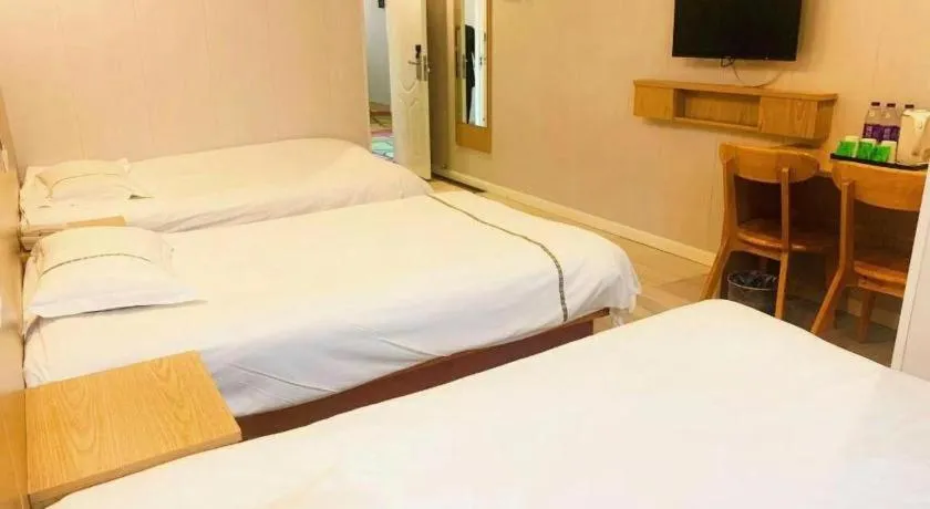 Bed in Shell Shanghai Yangpu District Shuangyang Road Hotel