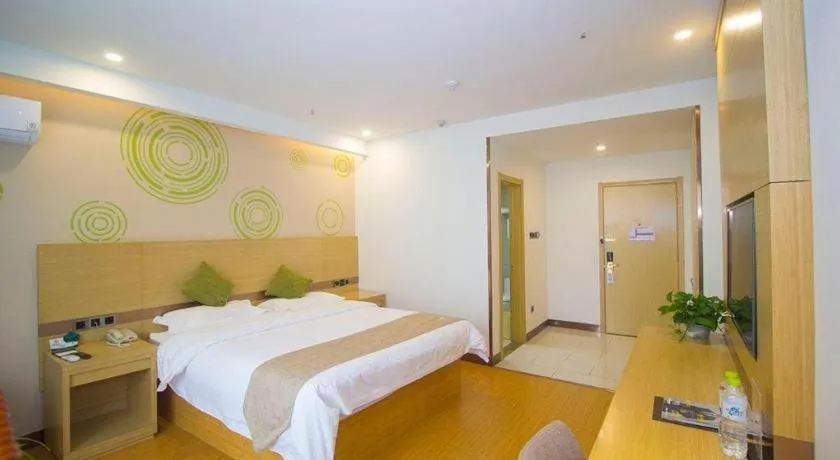 Bed in GreenTree Inn Weifang Kuiwen District Beiwang Jiale