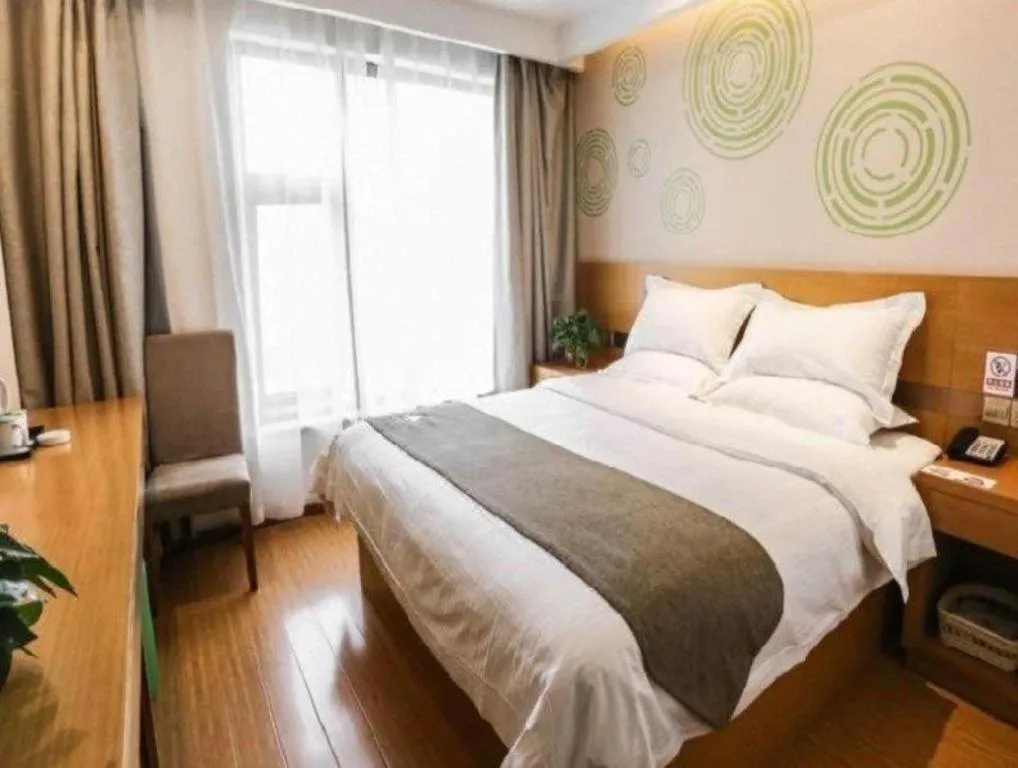 Bed in GreenTree Inn Shangqiu Ningling County Bus Station