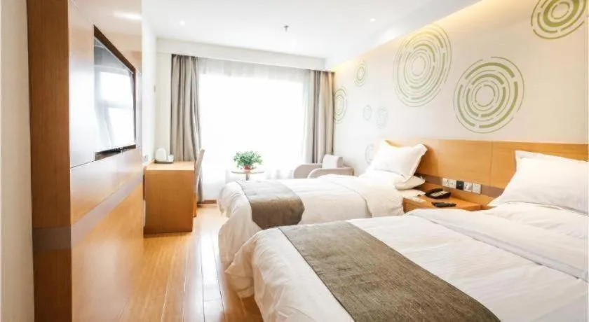 Bed in GreenTree Inn Shangqiu Ningling County Bus Station