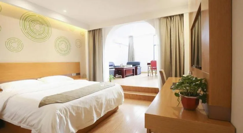 Bed in GreenTree Inn Shangqiu Ningling County Bus Station