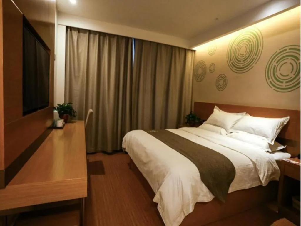 Bed in GreenTree Inn Shangqiu Ningling County Bus Station