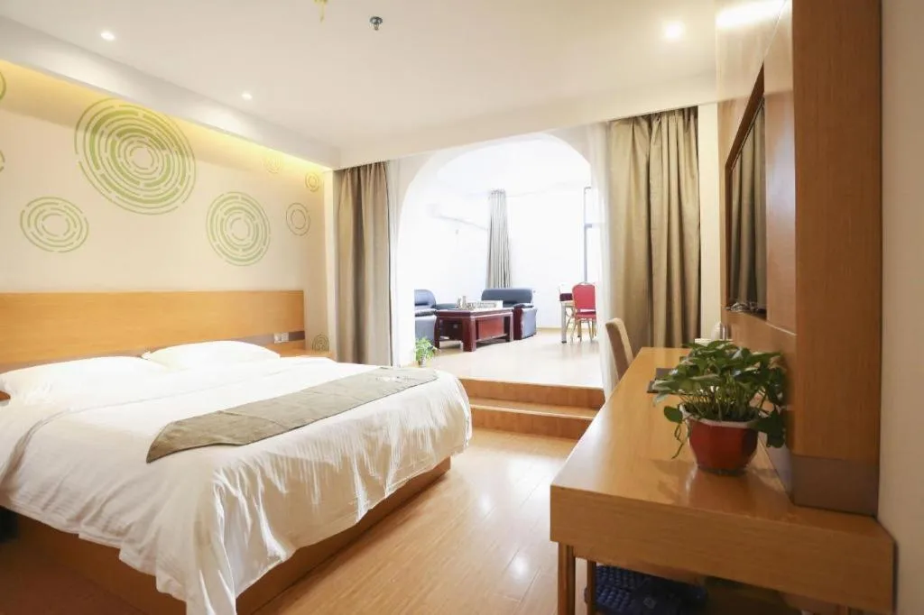 Bed in GreenTree Inn Shangqiu Ningling County Bus Station