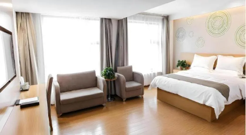 Bed in GreenTree Inn Shangqiu Ningling County Bus Station