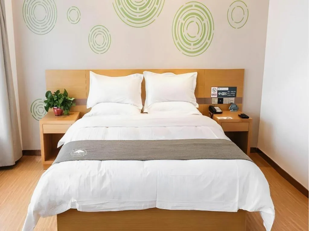 Bed in GreenTree Inn Shangqiu Ningling County Bus Station