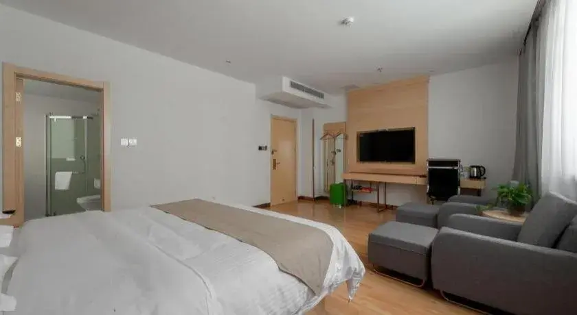 Bed in GreenTree Inn Wuhu Eshan Road University City Bed in GreenTree Inn Wuhu Eshan Road University City