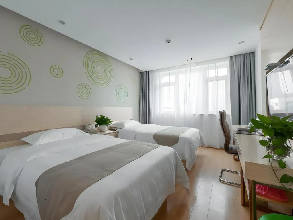 Bed in GreenTree Inn Wuhu Eshan Road University City