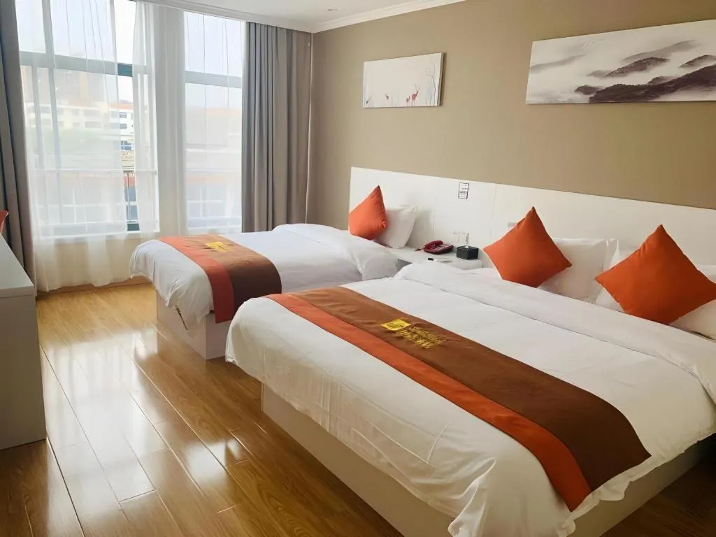 Bed in Shell Shanghai Songjiang District Xinqiao Town Xinqiao Hotel