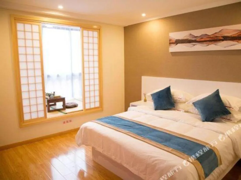 Bed in Shell Shanghai Songjiang District Xinqiao Town Xinqiao Hotel