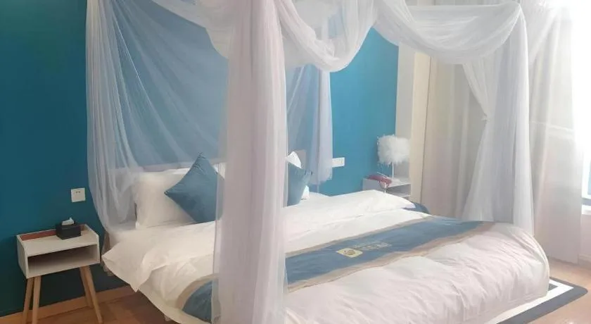 Bed in Shell Shanghai Songjiang District Xinqiao Town Xinqiao Hotel