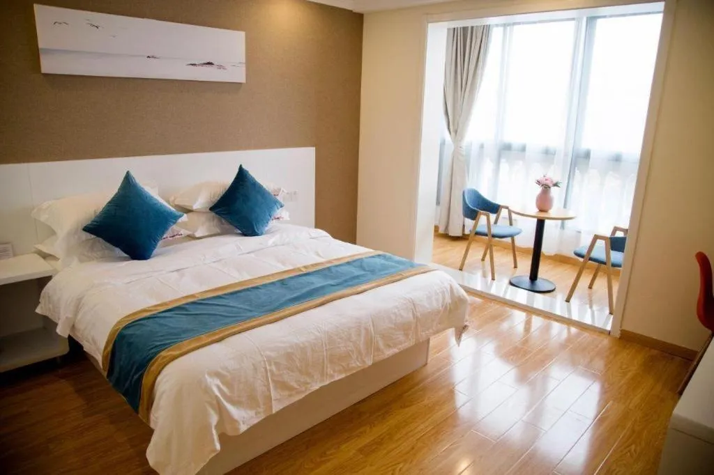 Bed in Shell Shanghai Songjiang District Xinqiao Town Xinqiao Hotel