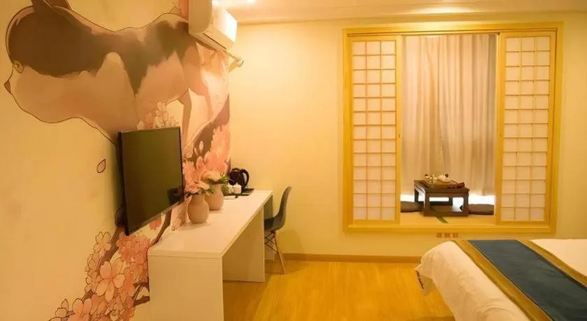 Bed in Shell Shanghai Songjiang District Xinqiao Town Xinqiao Hotel