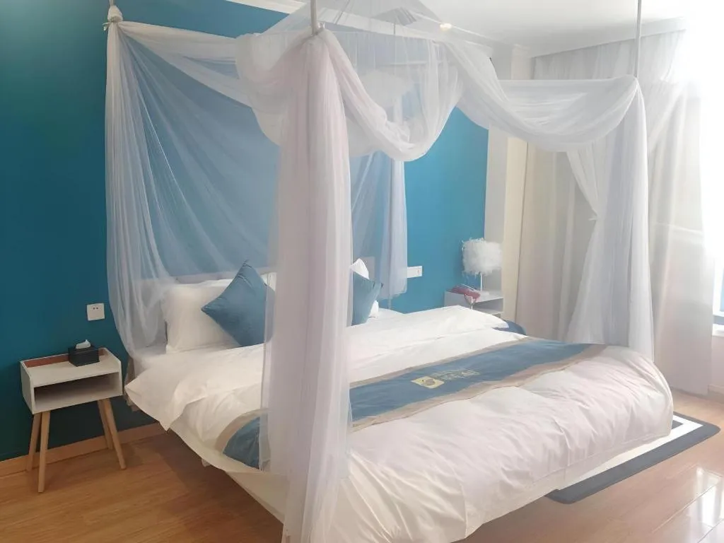 Bed in Shell Shanghai Songjiang District Xinqiao Town Xinqiao Hotel