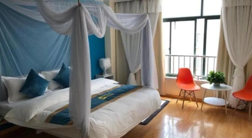 Bed in Shell Shanghai Songjiang District Xinqiao Town Xinqiao Hotel