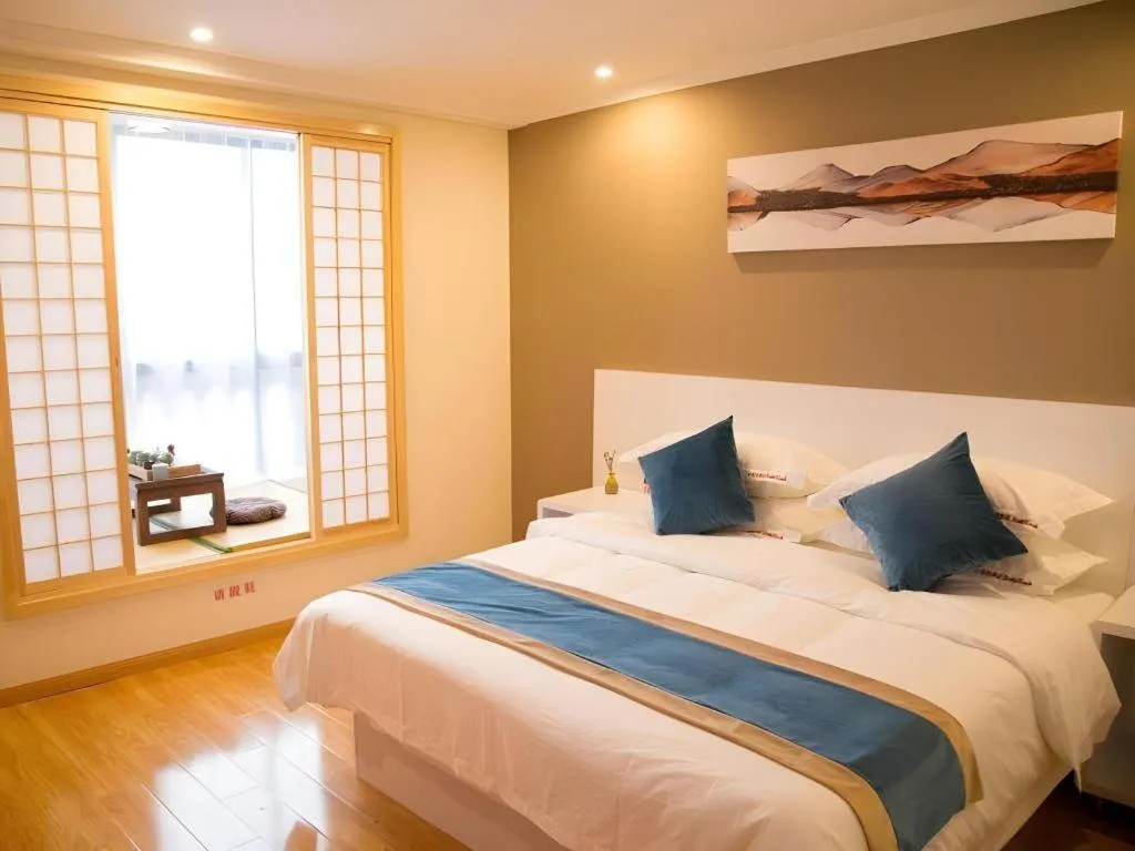 Bed in Shell Shanghai Songjiang District Xinqiao Town Xinqiao Hotel