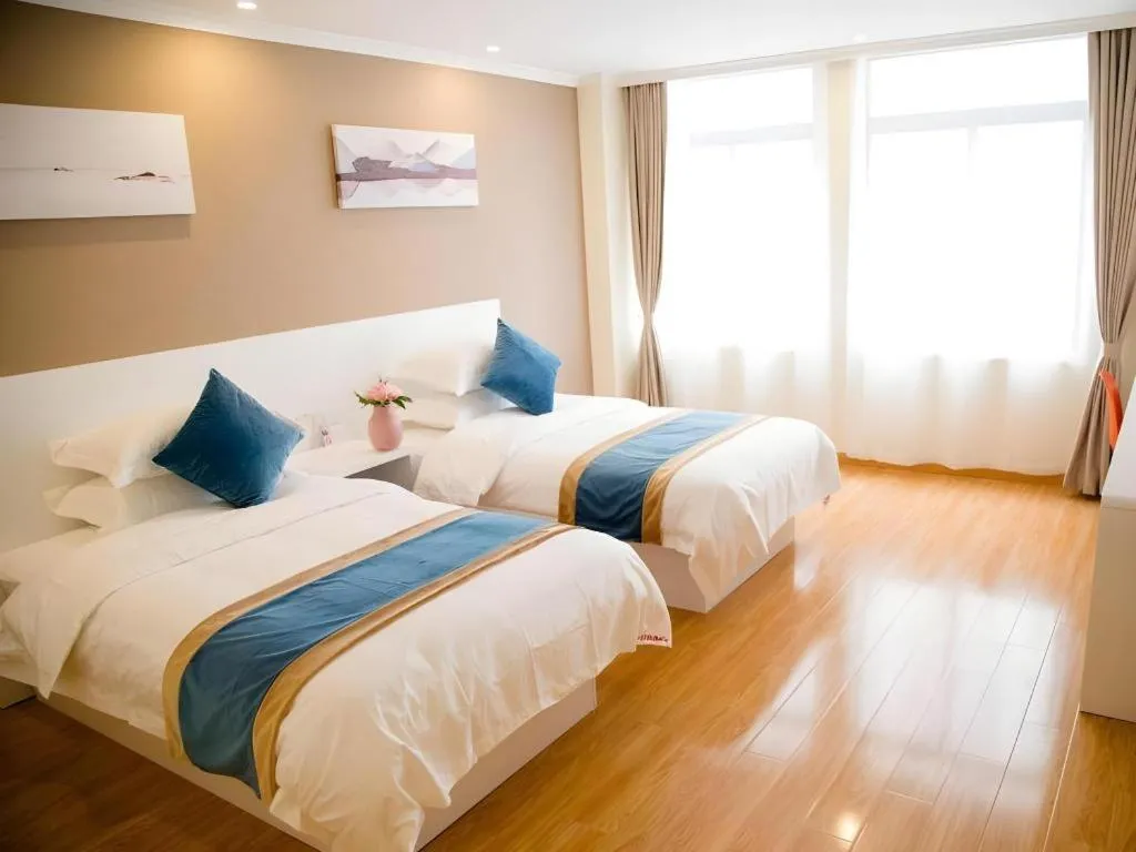 Bed in Shell Shanghai Songjiang District Xinqiao Town Xinqiao Hotel