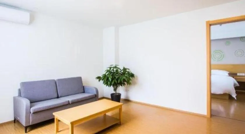 Bed in GreenTree Inn Jiaxing Qixing Town Goverment