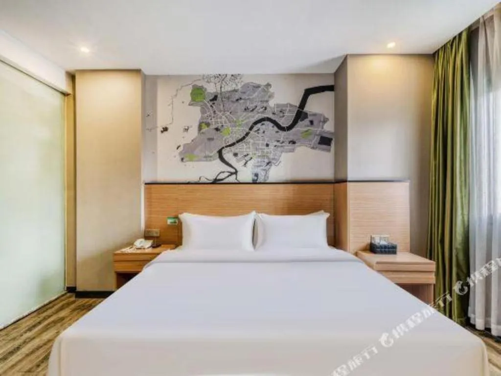 Bed in Vatica Hangzhou Xiasha Media College Hotel