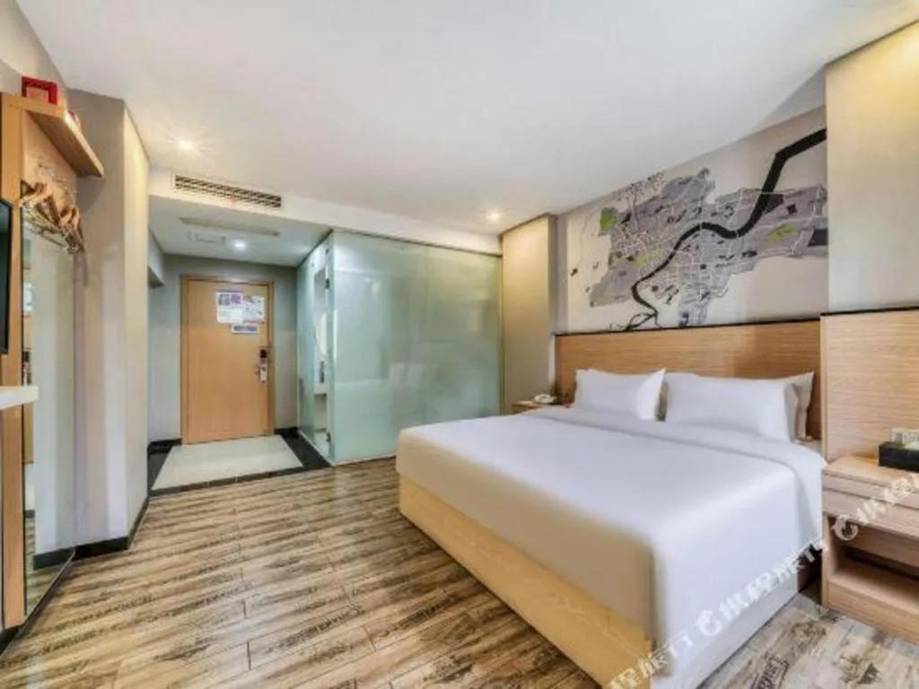 Bed in Vatica Hangzhou Xiasha Media College Hotel