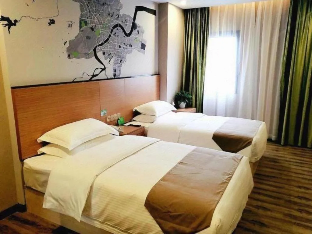 Bed in Vatica Hangzhou Xiasha Media College Hotel