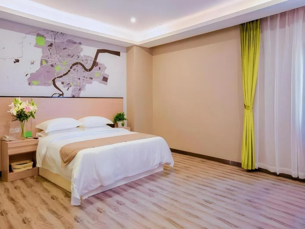 Bed in Vatica Hangzhou Xiasha Media College Hotel