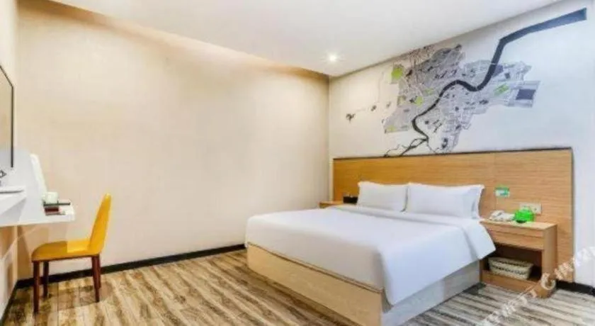 Bed in Vatica Hangzhou Xiasha Media College Hotel