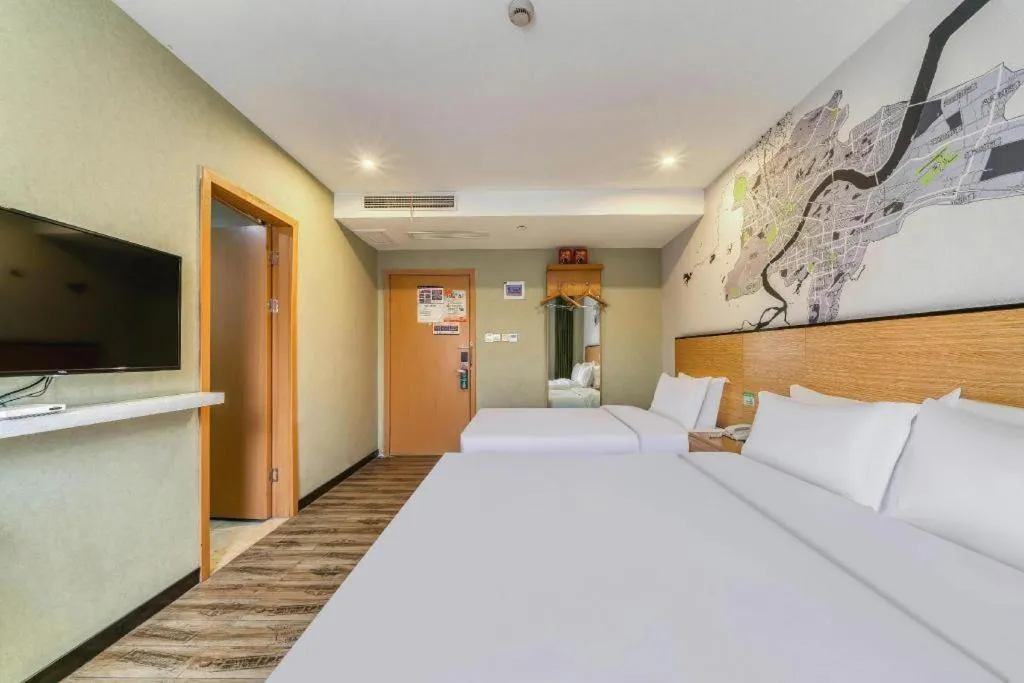 Bed in Vatica Hangzhou Xiasha Media College Hotel