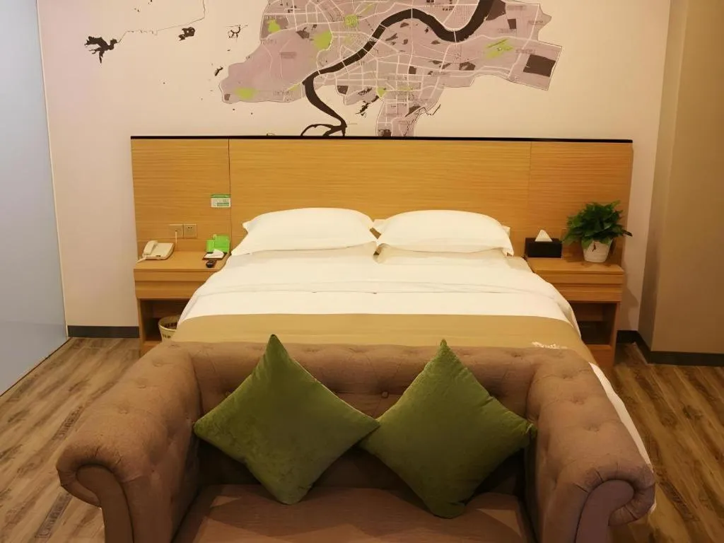 Bed in Vatica Hangzhou Xiasha Media College Hotel