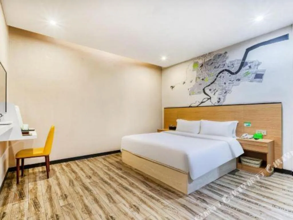 Bed in Vatica Hangzhou Xiasha Media College Hotel